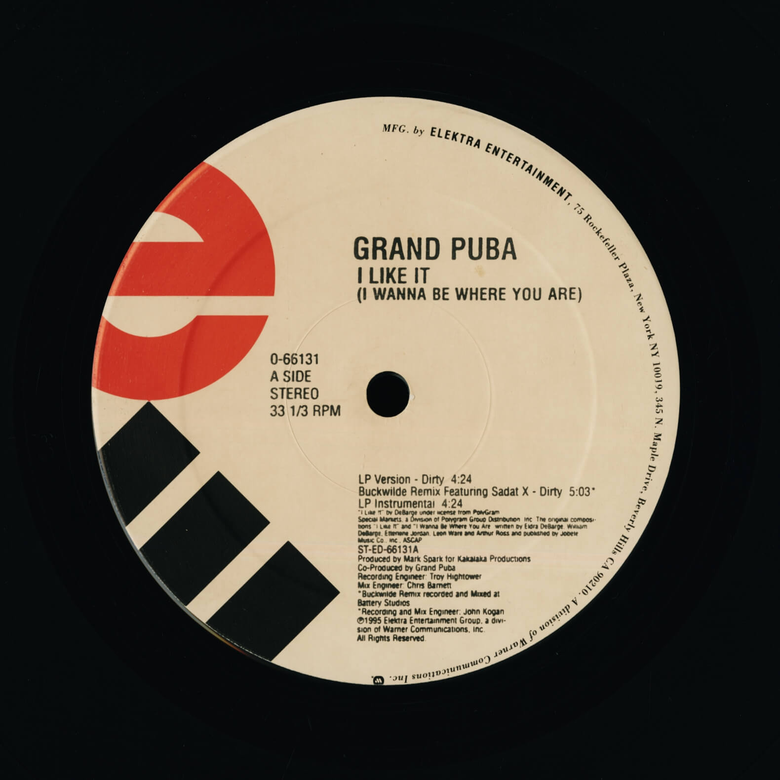 Grand Puba – I Like It (I Wanna Be Where You Are) / A Little Of This