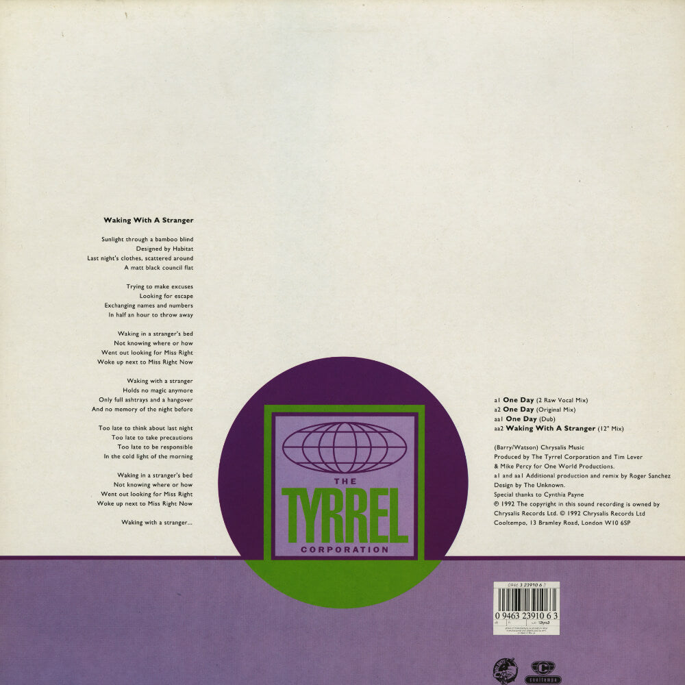 The Tyrrel Corporation – Waking With A Stranger / One Day