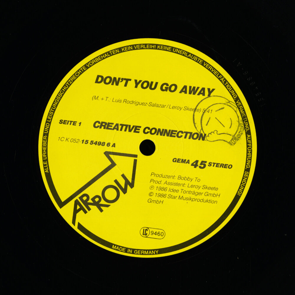 Creative Connection – Don't You Go Away