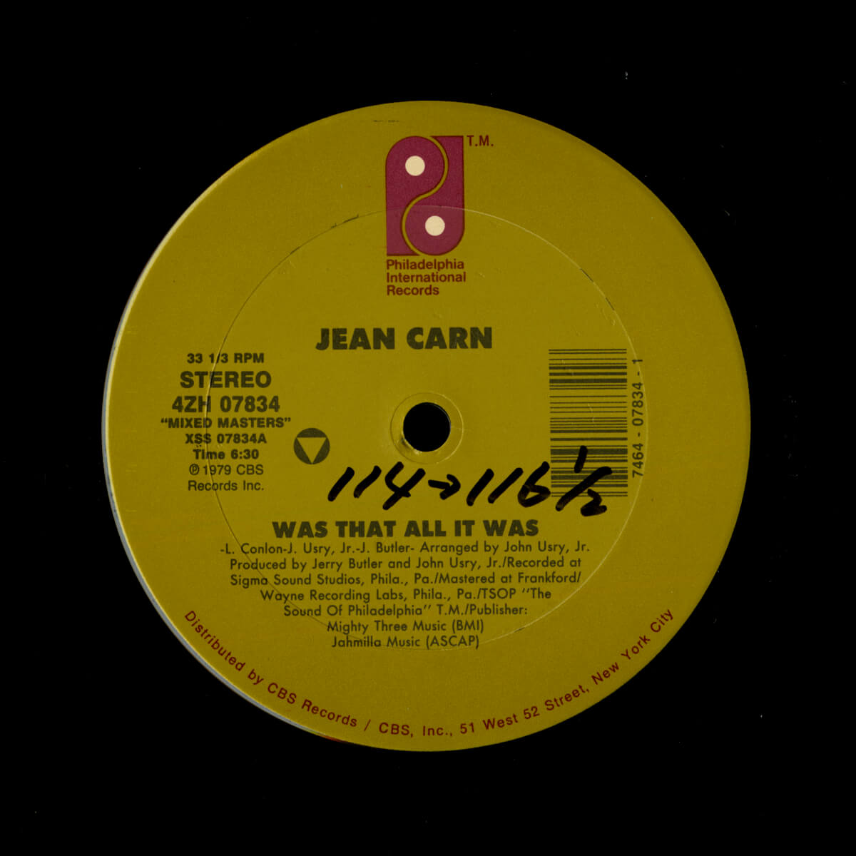 Jean Carn / Dee Dee Sharp Gamble – Was That All It Was / Breaking And Entering