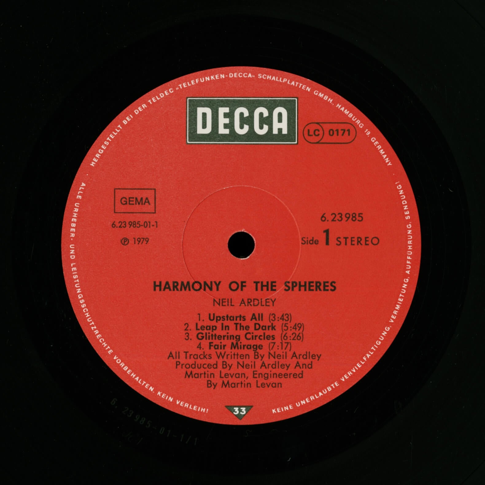 Neil Ardley – Harmony Of The Spheres