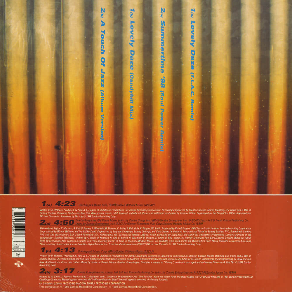 Jazzy Jeff & Fresh Prince – Lovely Daze