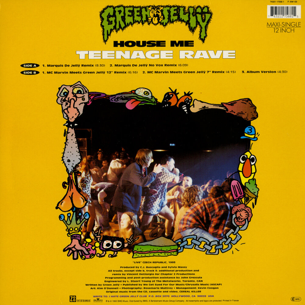 Green Jellÿ – House Me Teenage Rave