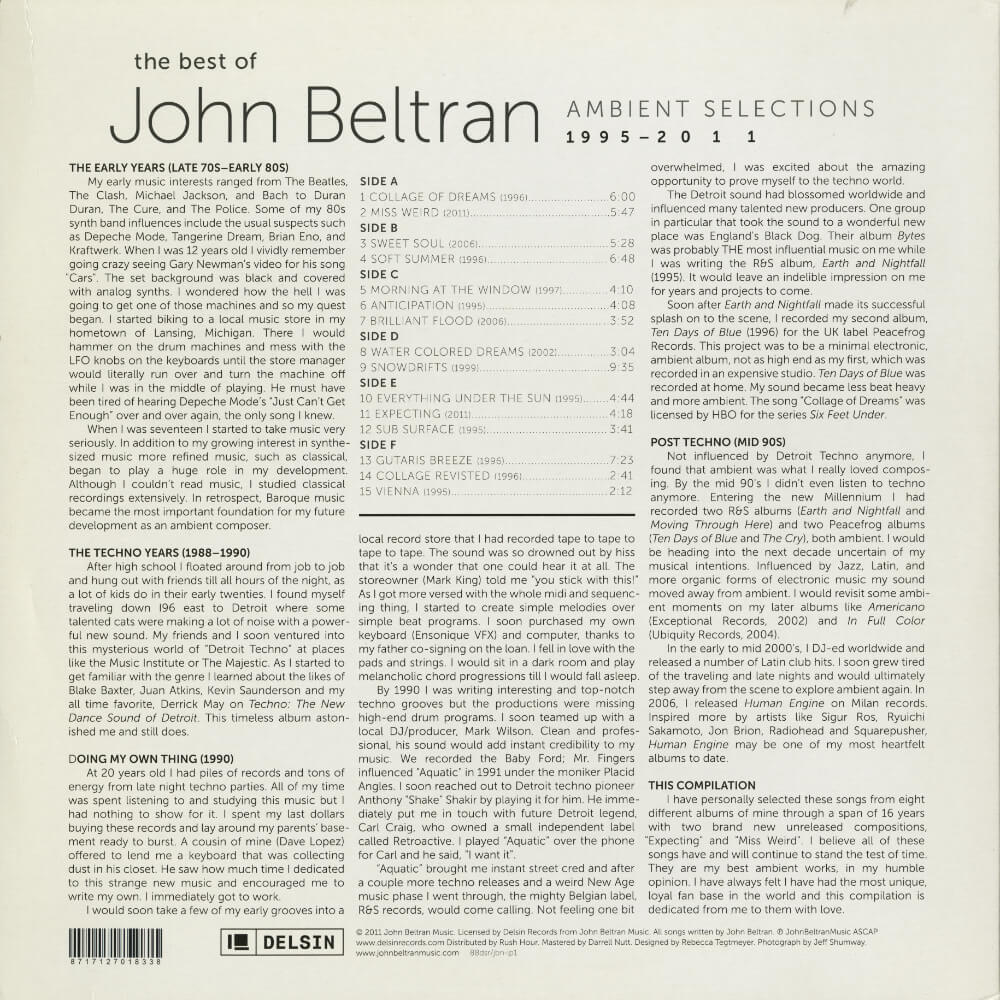 John Beltran – The Best Of: Ambient Selections 1995-2011