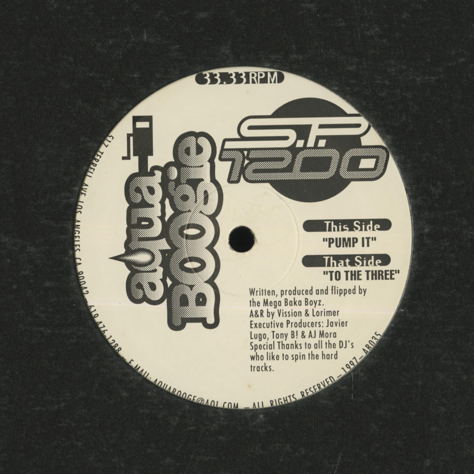S.P. 1200 – Pump It / To The Three