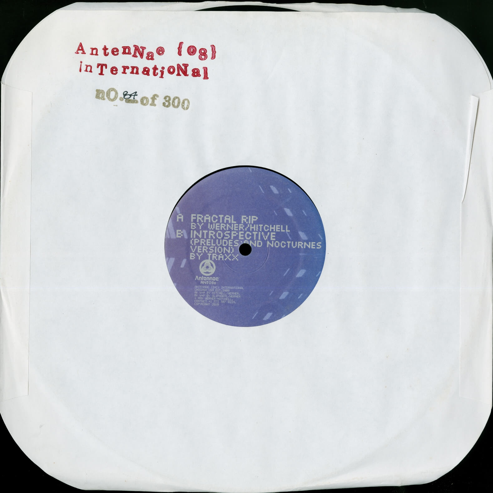 Traxx / Werner / Hitchell – Fractal Rip