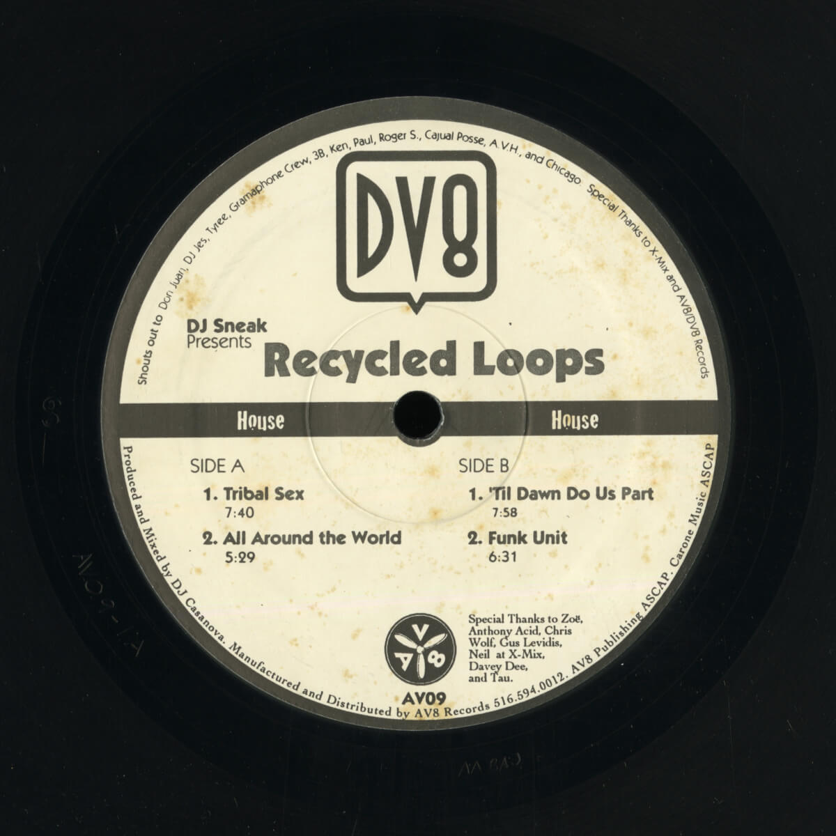 DJ Sneak – Recycled Loops