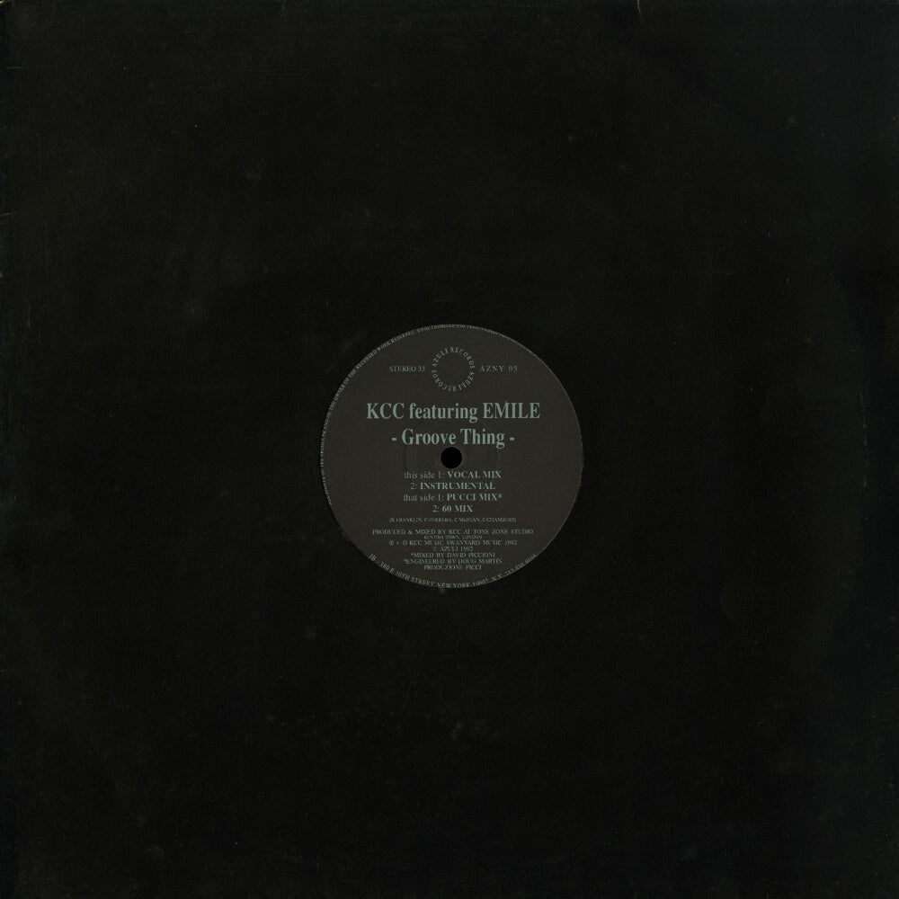 KCC Featuring Emile – Groove Thing