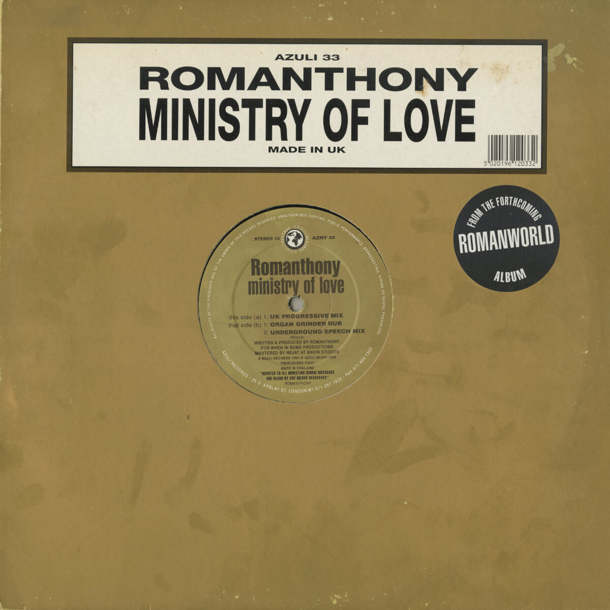 Romanthony – Ministry Of Love