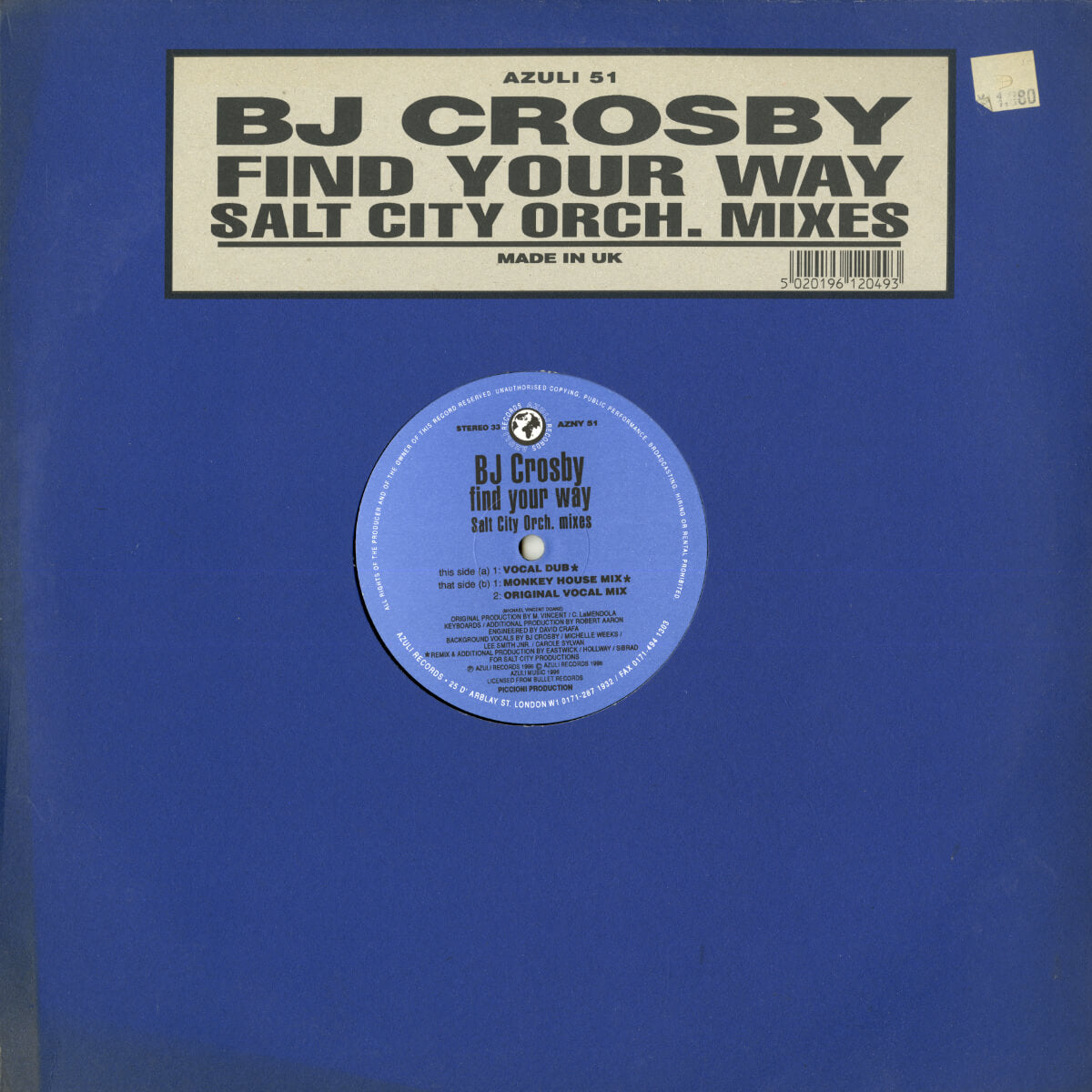BJ Crosby – Find Your Way (Salt City Orch. Mixes)