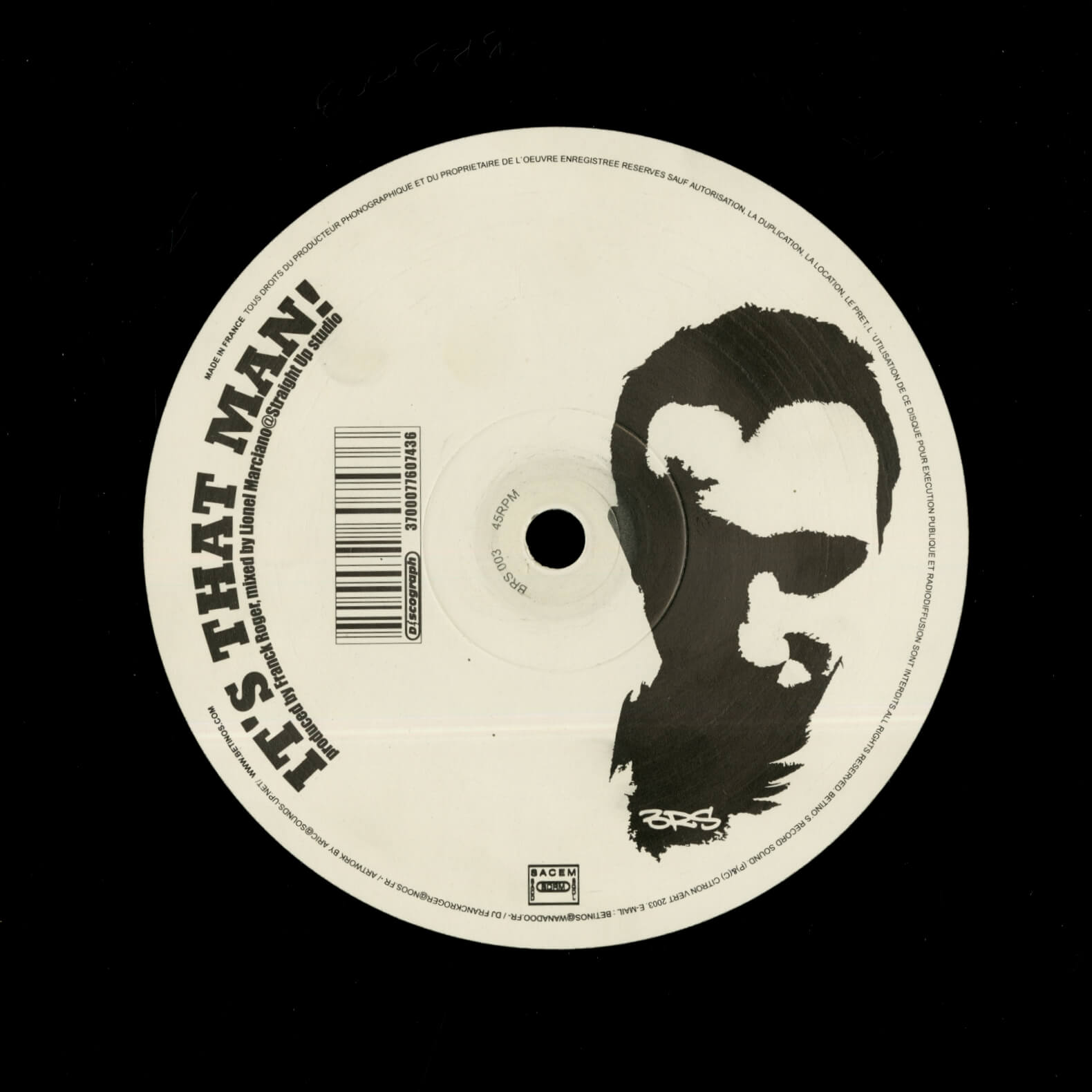 Franck Roger – It's That Man!