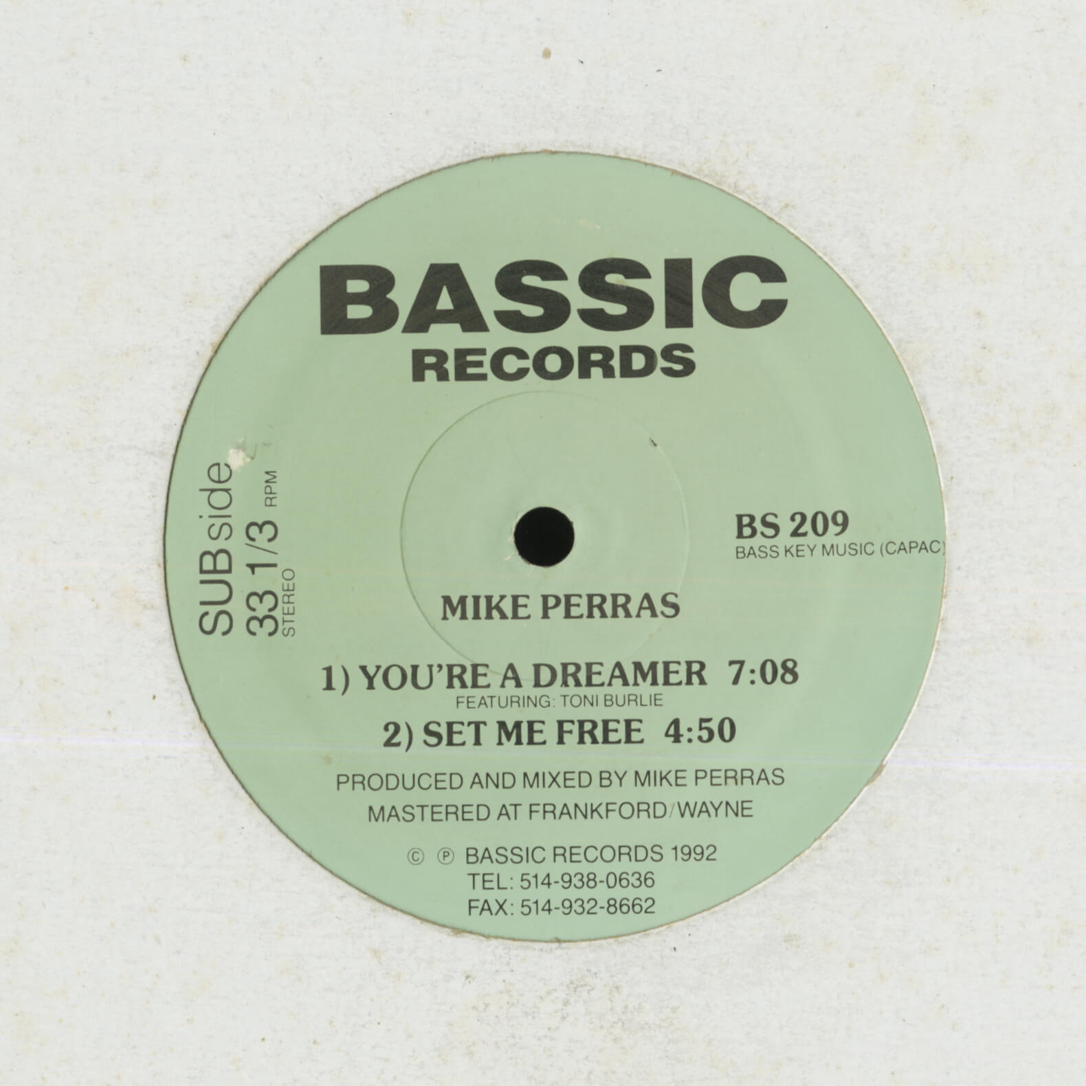 Mike Perras – You're A Dreamer