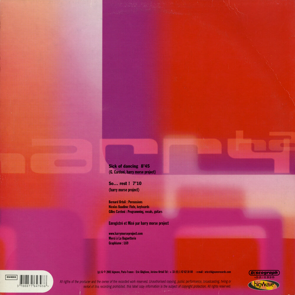 Harry Morse Project – #3