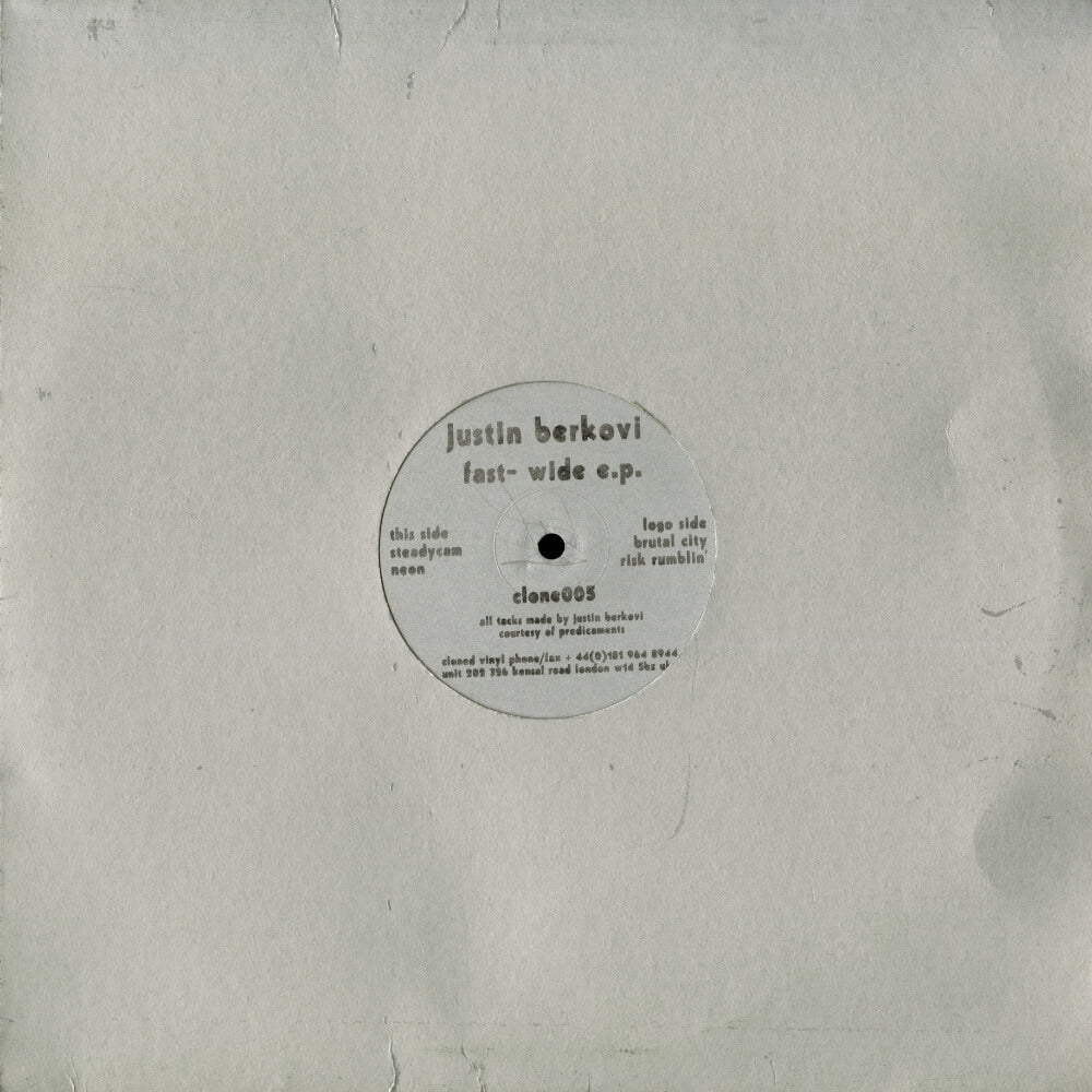 Justin Berkovi – Fast-Wide E.P.