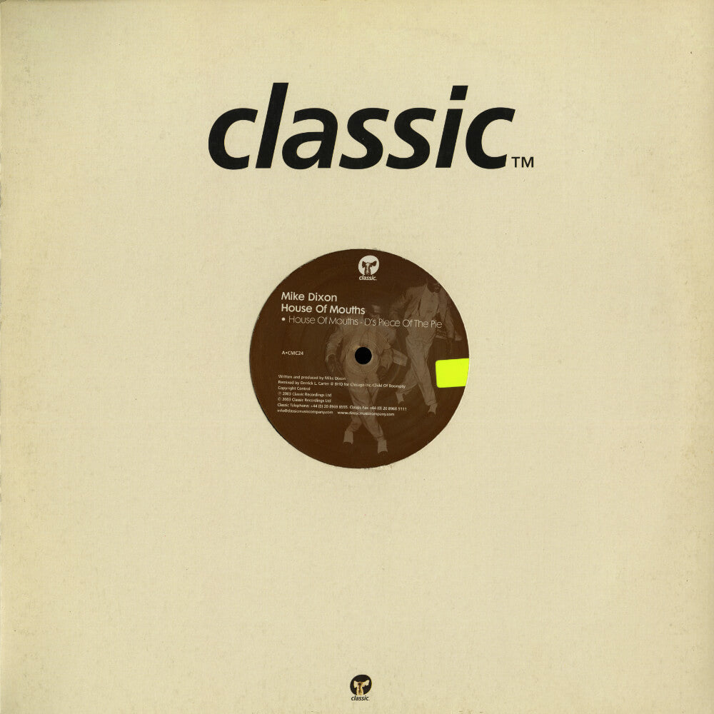 Mike Dixon – House Of Mouths