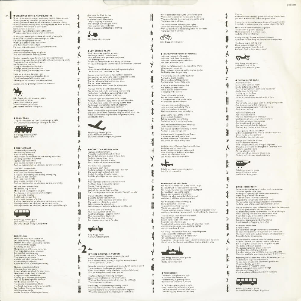 Billy Bragg – Victim Of Geography