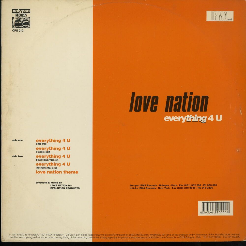 Love Nation – Everything 4 You