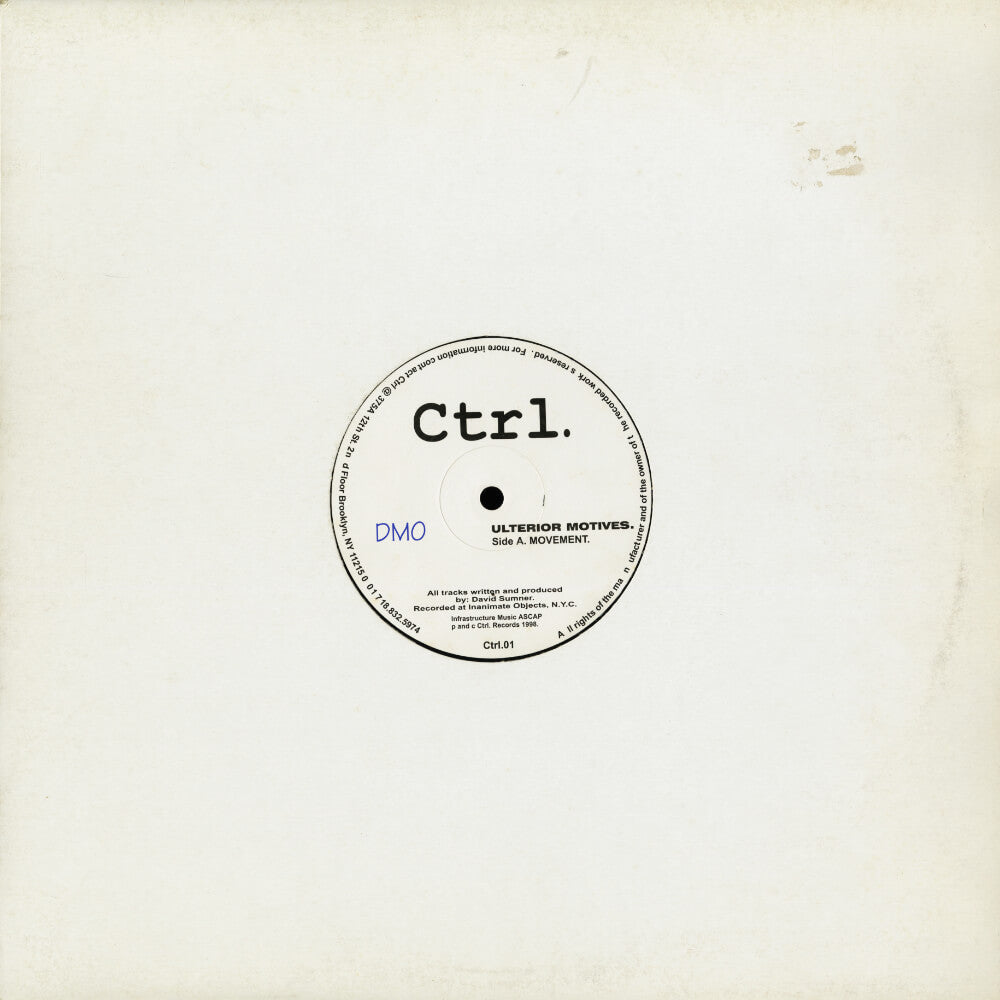 DMO – Ulterior Motives