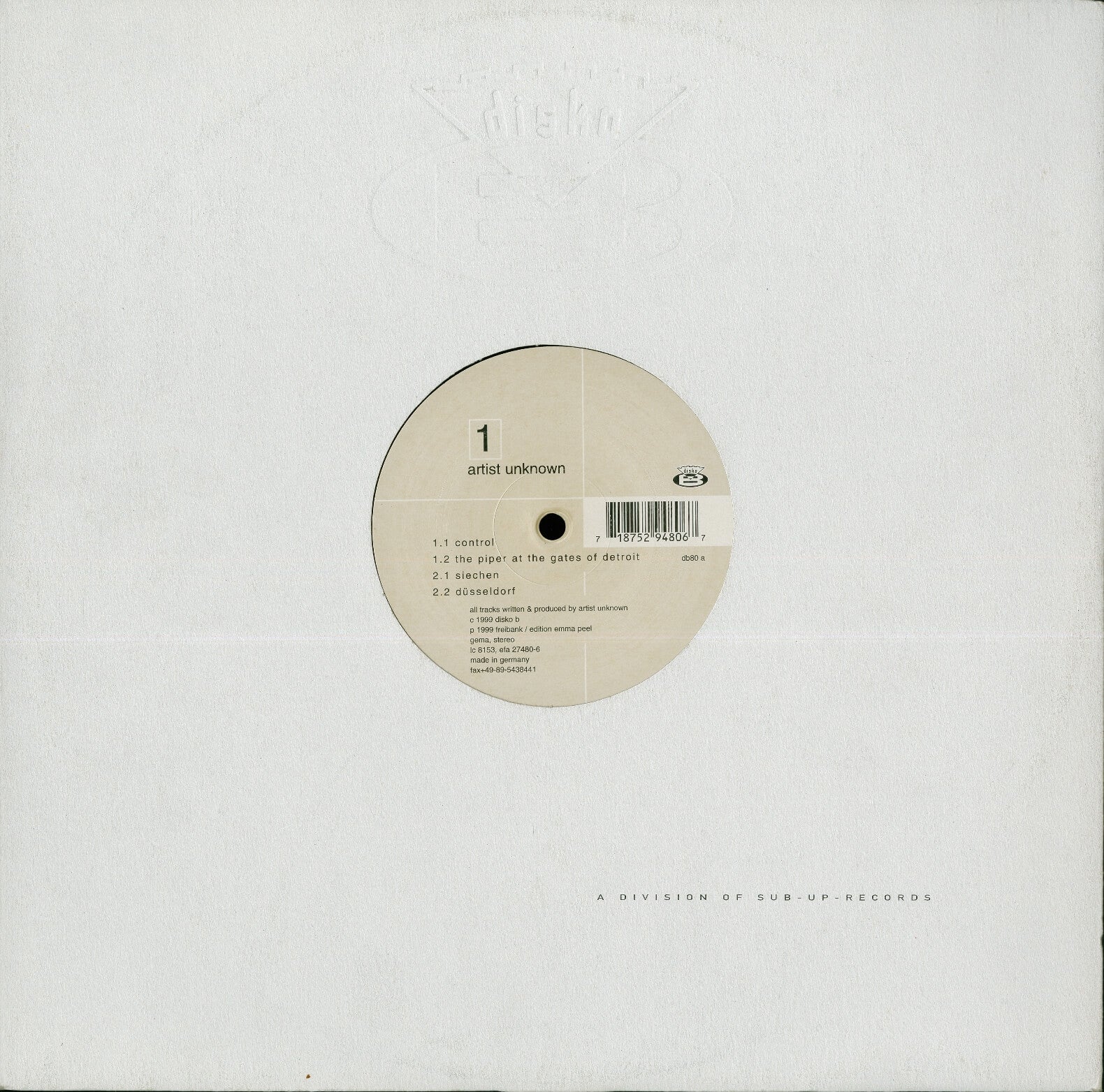 Artist Unknown – Untitled