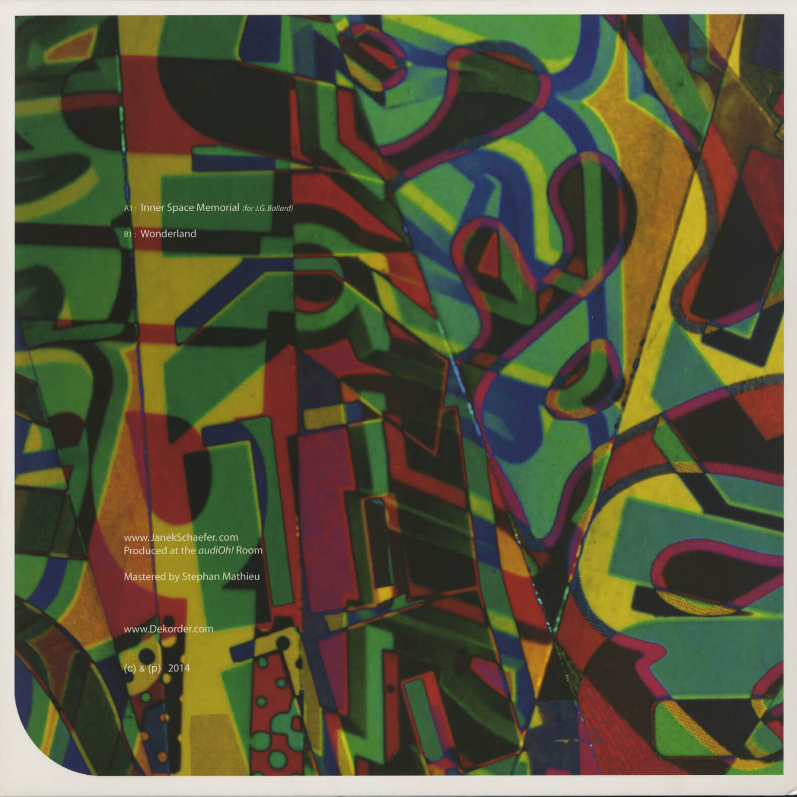 Janek Schaefer – Inner Space Memorial In Wonderland