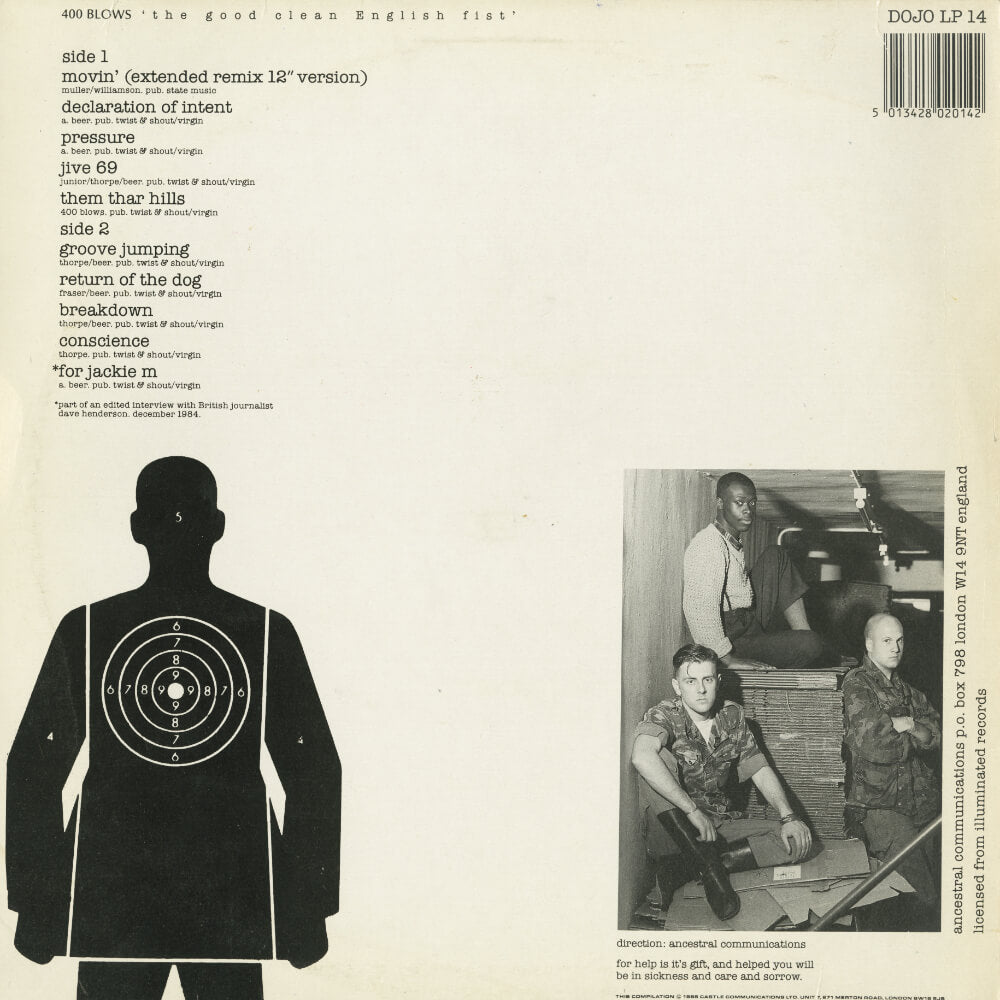 400 Blows – The Good Clean English Fist