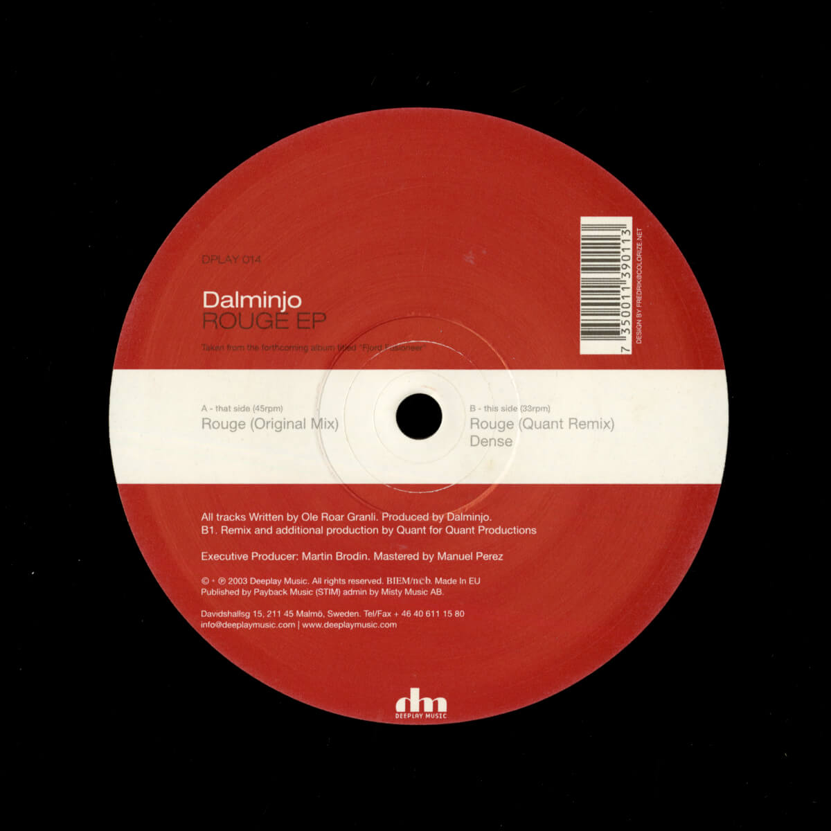 Dalminjo – Rouge EP