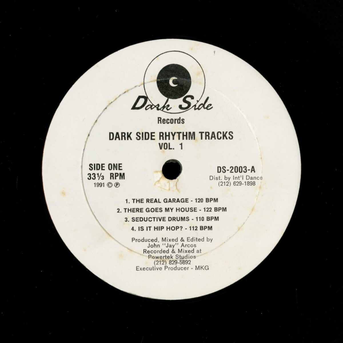 John "Jay" Arcos – Dark Side Rhythm Tracks Vol. 1