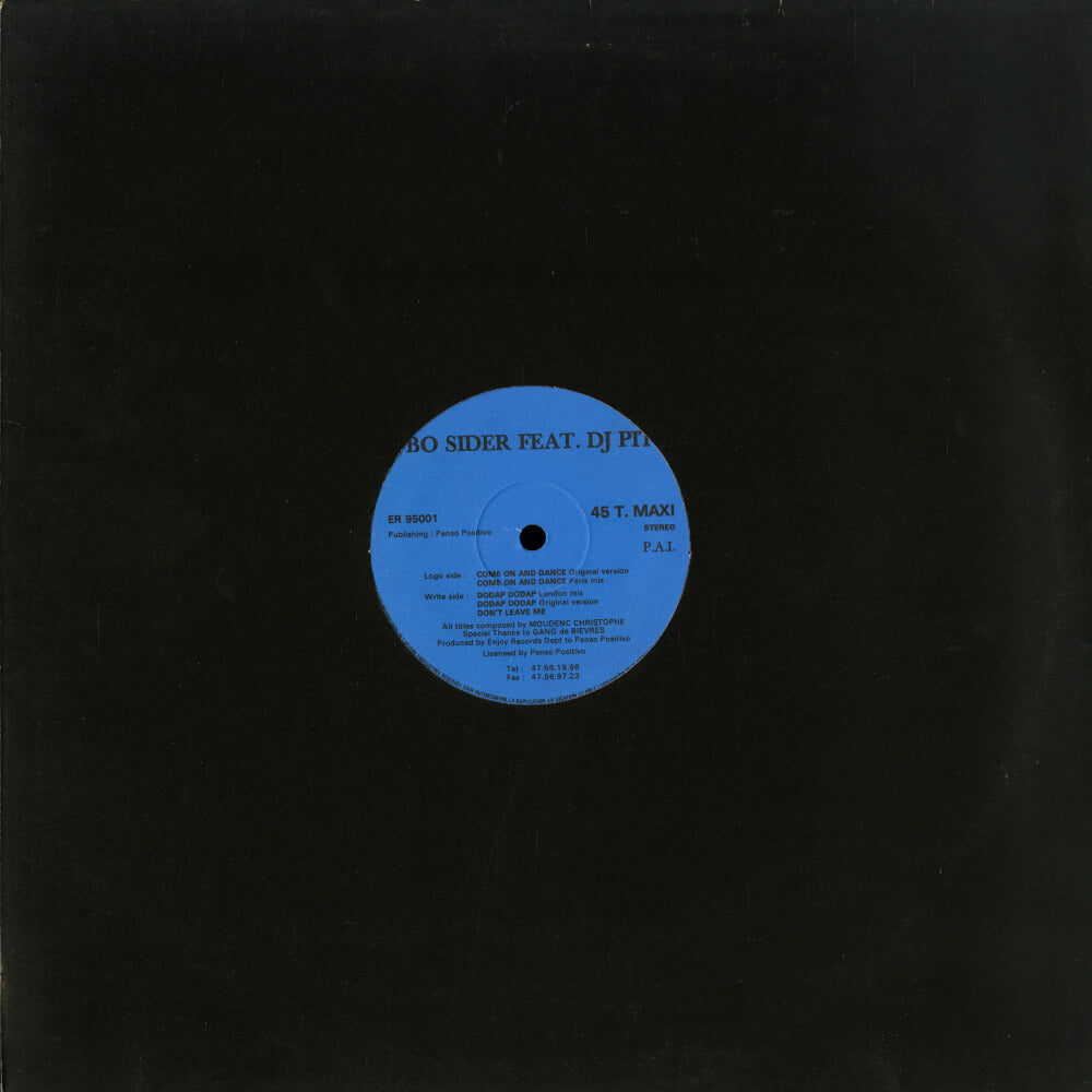 Bo Sider Feat. DJ Pit – Come On And Dance