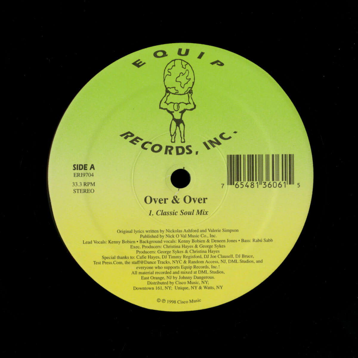 Kenny Bobien – Over & Over