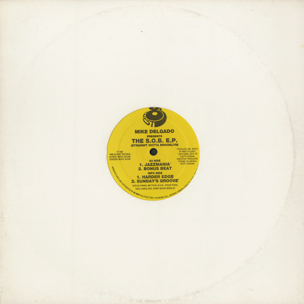 Mike Delgado – The S.O.B. E.P. (Straight Outta Brooklyn)