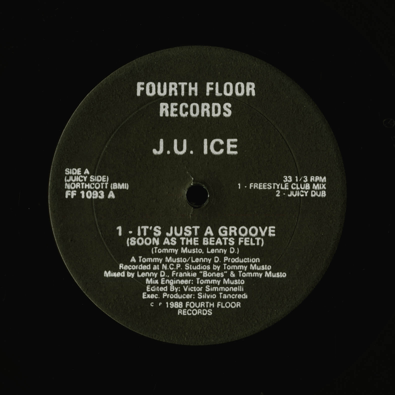 J.U. Ice – It's Just A Groove (Soon As The Beats Felt)