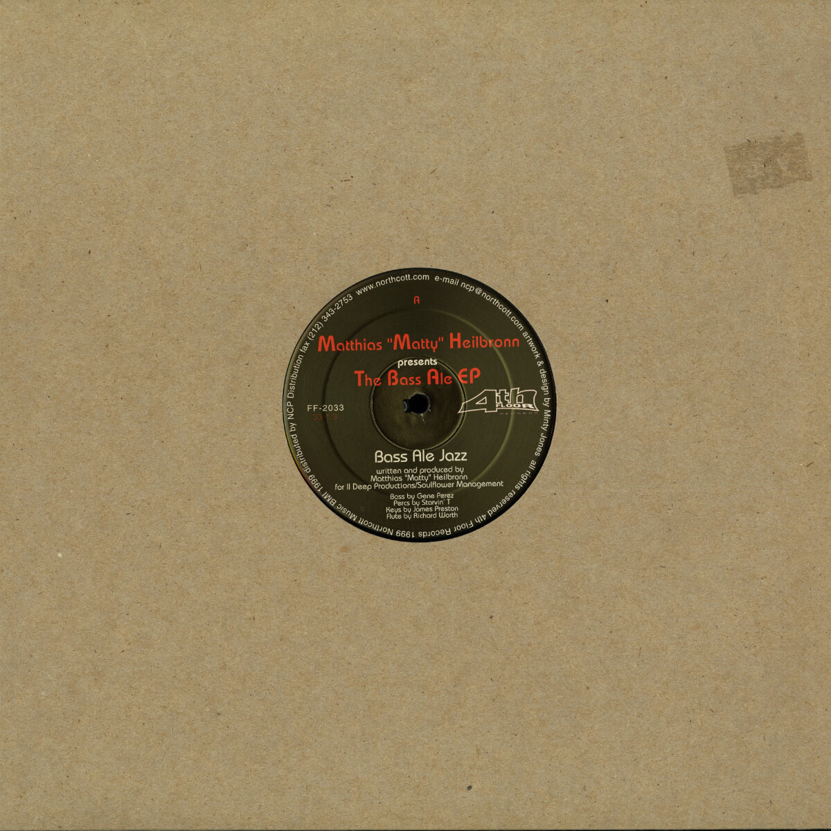 Matthias "Matty" Heilbronn – The Bass Ale EP