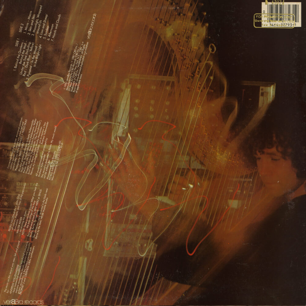 Andreas Vollenweider – ... Behind The Gardens - Behind The Wall - Under The Tree ...