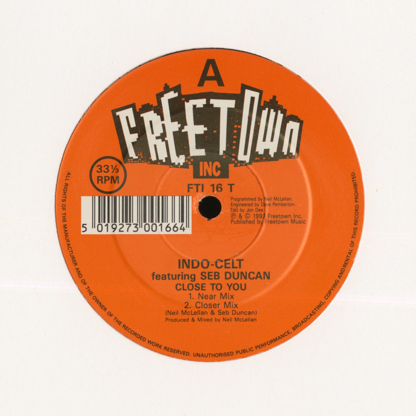 Indo-Celt – Close To You / I Wanna Be With You