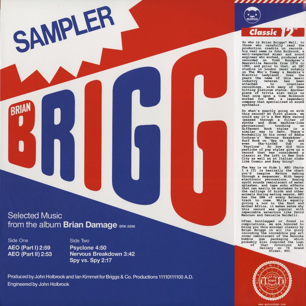 Brian Briggs – Special Sampler (Selected Music From The Album Brian Damage)