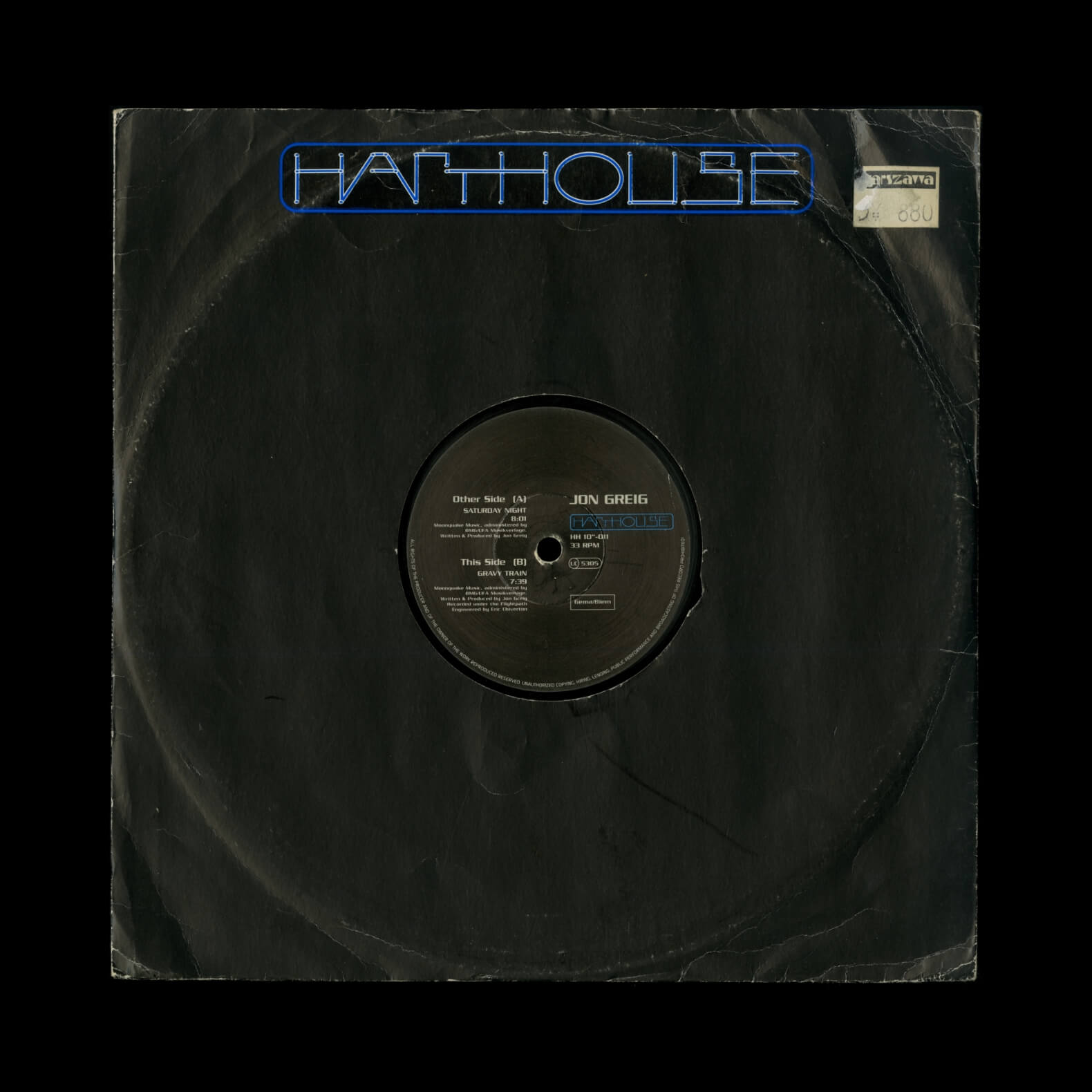 Jon Greig – Saturday Night