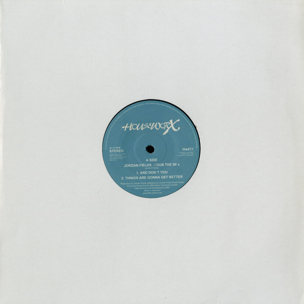 Jordan Fields – I Dub The 90's