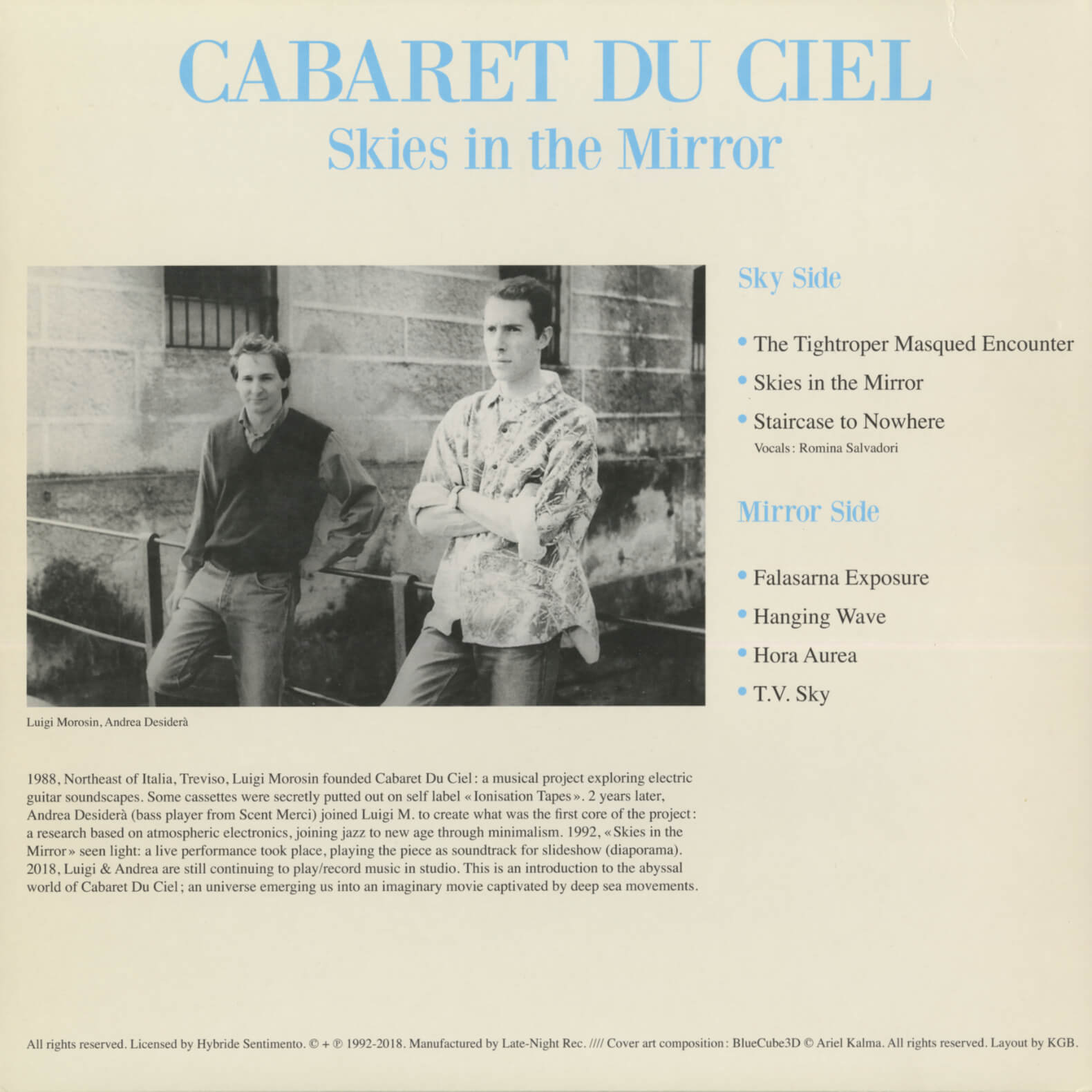 Cabaret Du Ciel – Skies In The Mirror