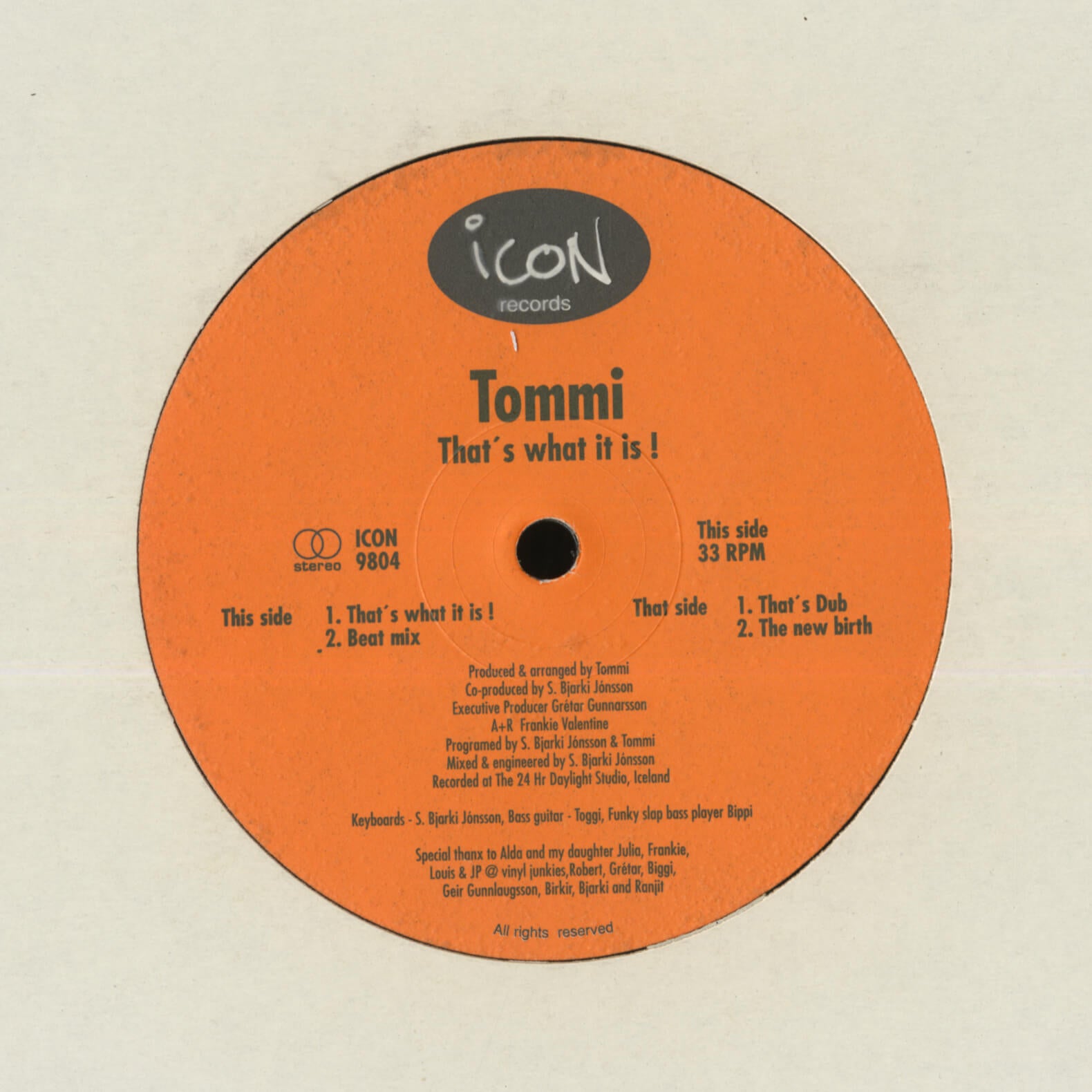 Tommi – That's What It Is