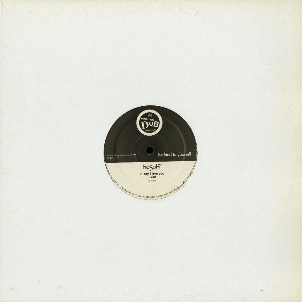 Hesohï – Say I Love You