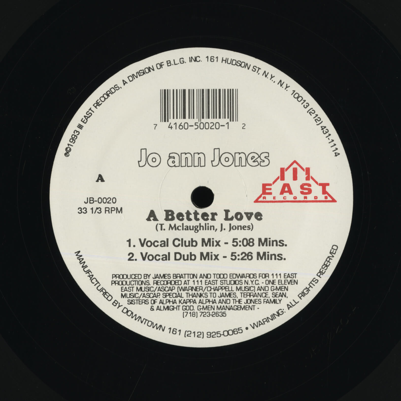 Jo Ann Jones – A Better Love