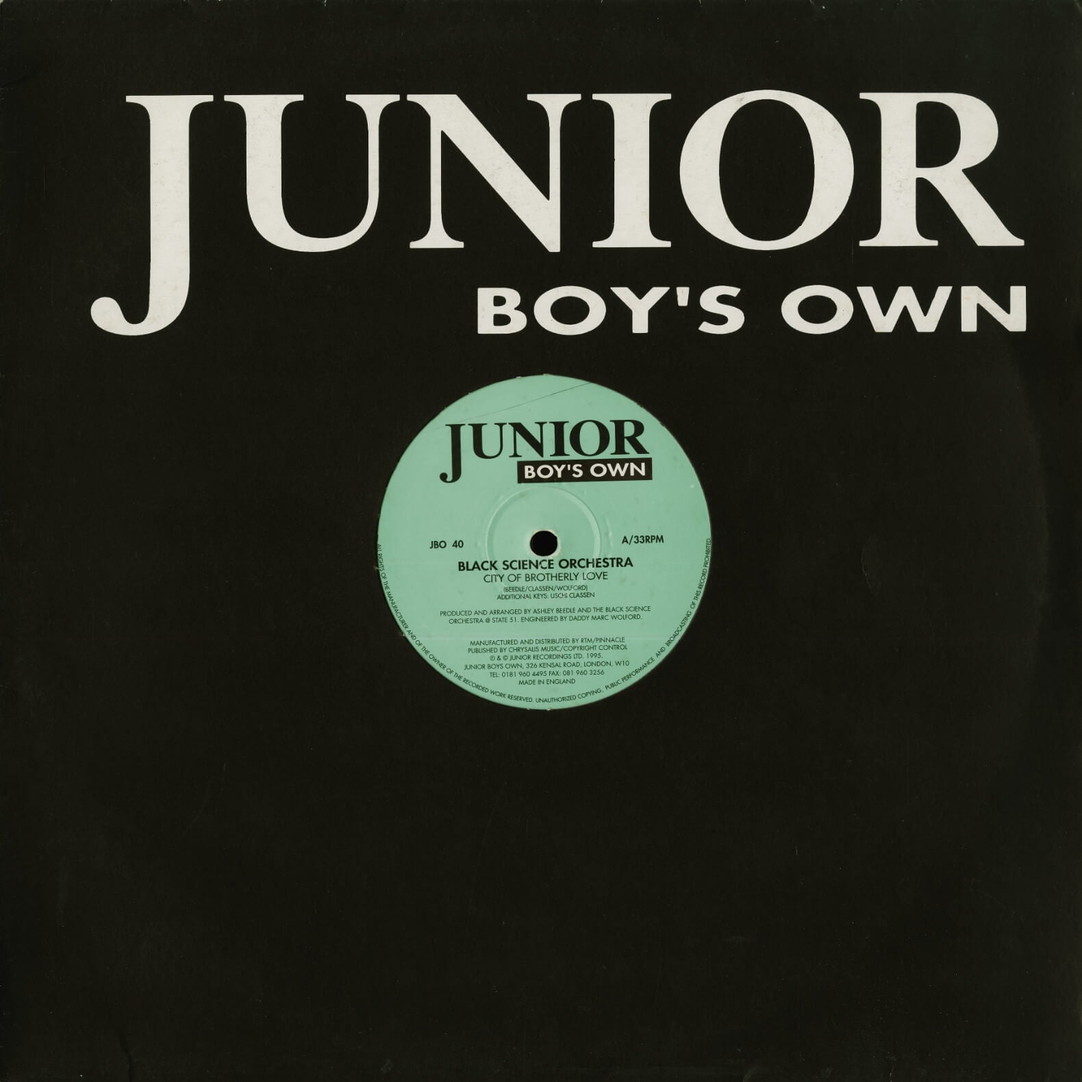 Black Science Orchestra – City Of Brotherly Love / Heavy Gospel Morning