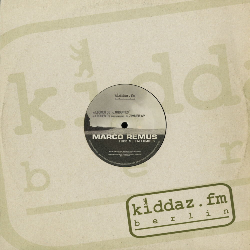Marco Remus – Fuck Me I'm Famous