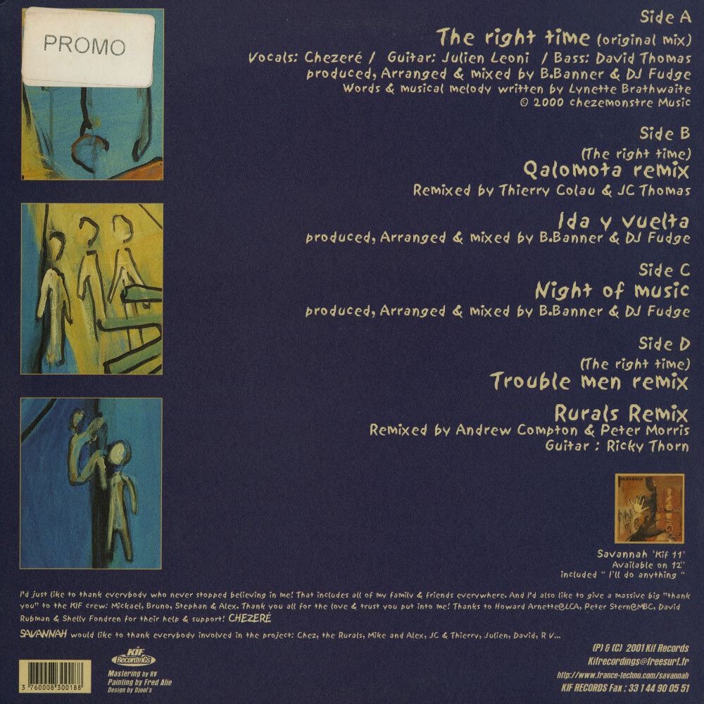 Savannah Featuring Chezeré – The Right Time