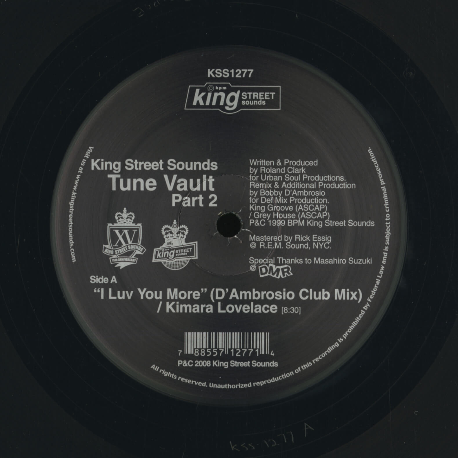 Various – King Street Sounds (Tune Vault Part 2)