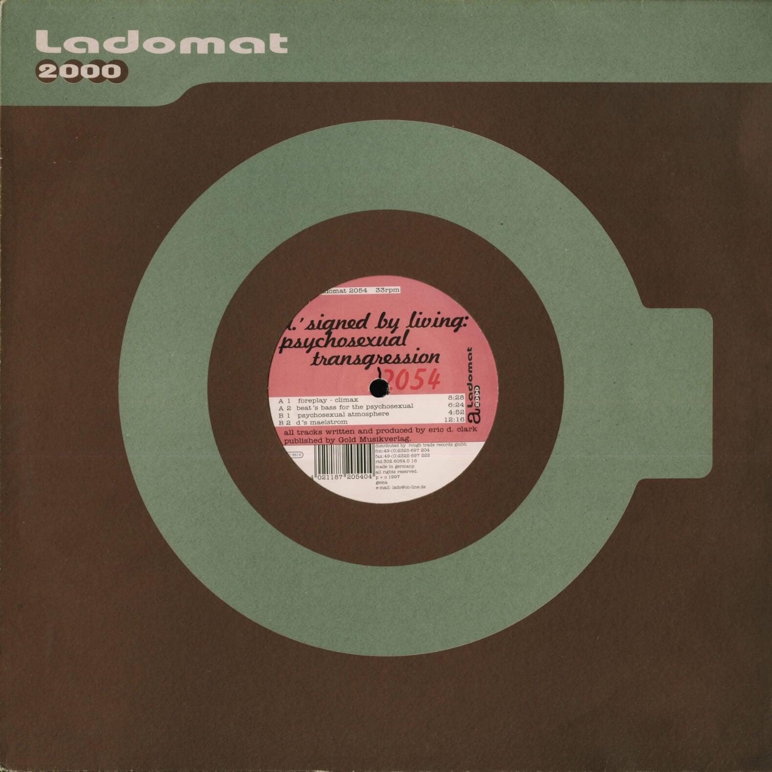 Eric D. Clark – D'Signed By Living: Psychosexual Transgression