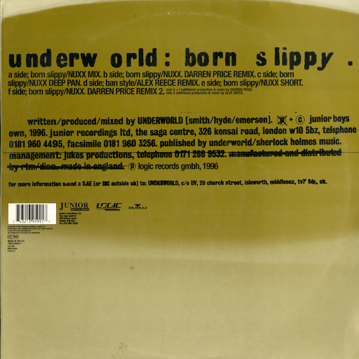 Underworld – Born Slippy