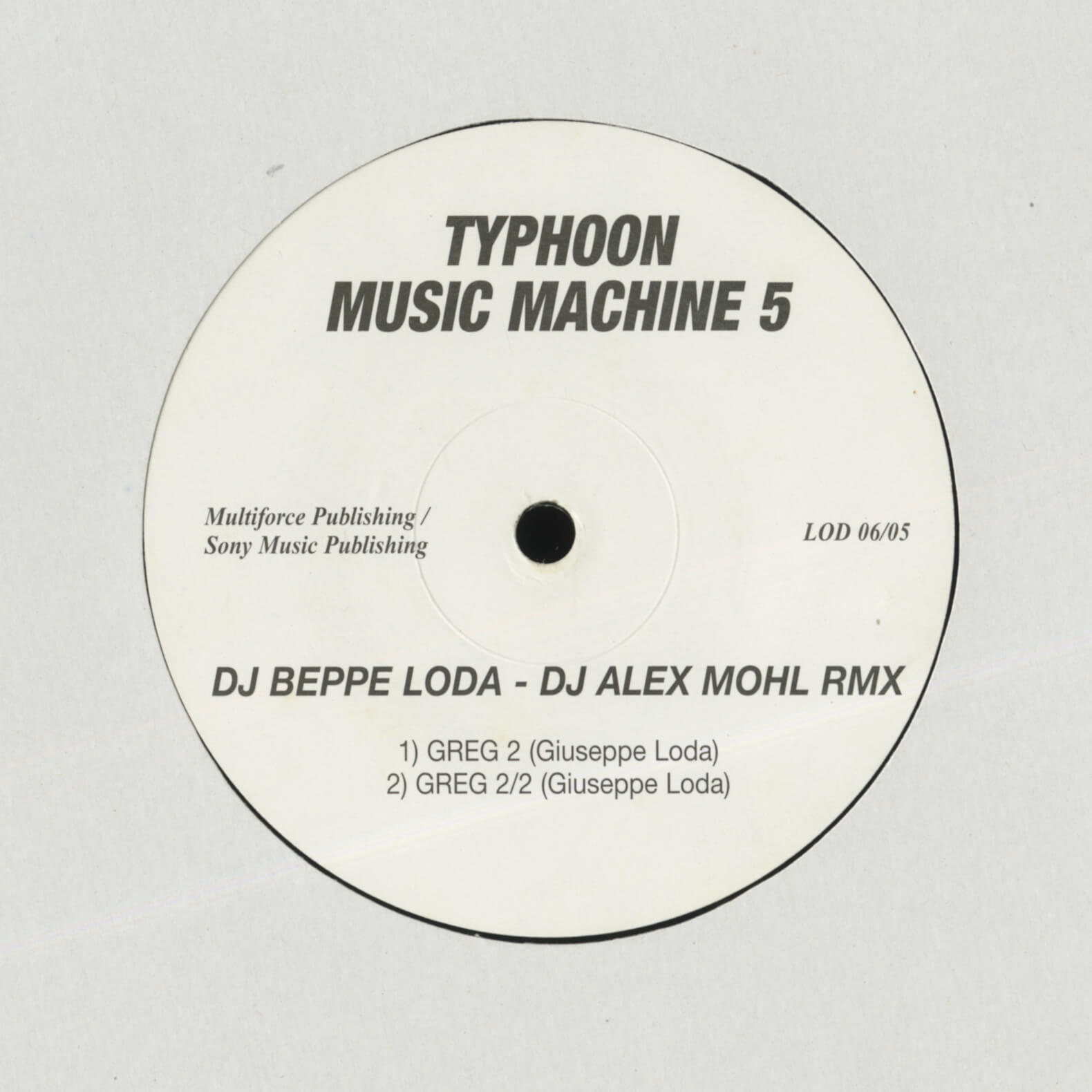 DJ Beppe Loda & Alex Mohl – Typhoon Music Machine 5