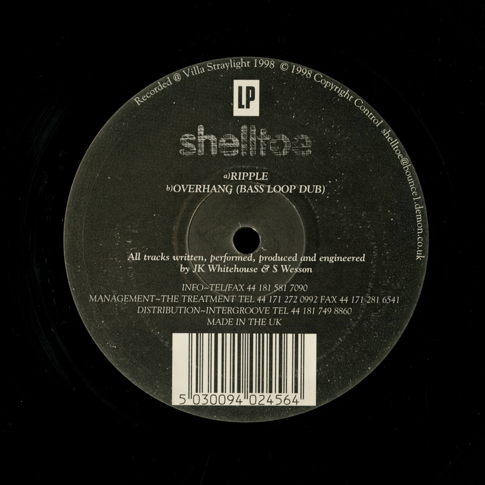 Shelltoe – Wet Wool EP