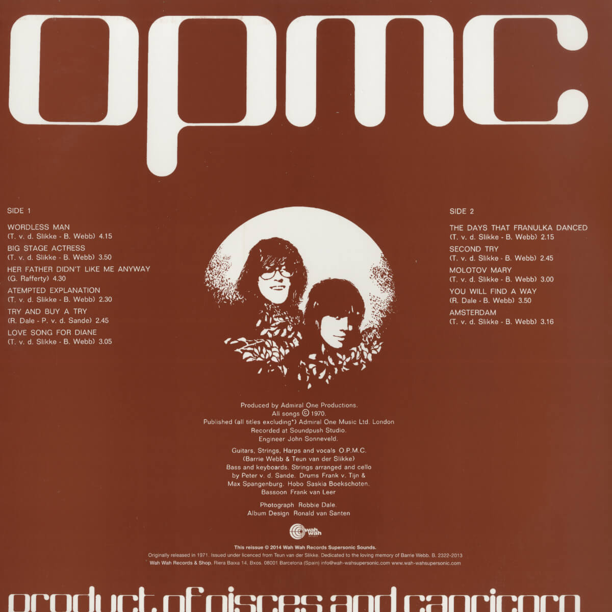 OPMC – Product Of Pisces And Capricorn (Reissue)